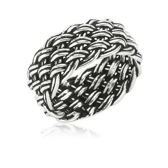 Grand Bazaar Jewelers Other - 925 Sterling Silver CRAFT KNITTING MESH Men's